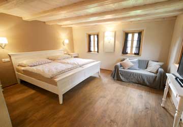 Doppelzimmer im Obergeschoss